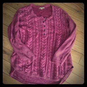 Ruffhewn 2XL Cable Sweater